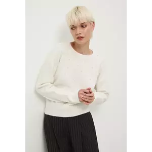 Medicine pulover culoarea bej imagine