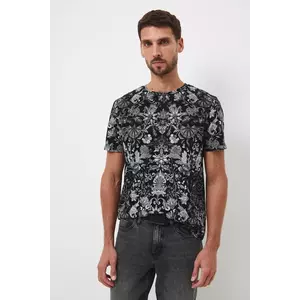 Medicine tricou din bumbac culoarea negru, modelator imagine