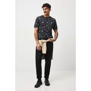 Medicine tricou din bumbac culoarea albastru marin, modelator imagine