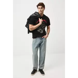 Medicine tricou din bumbac culoarea negru, cu imprimeu imagine