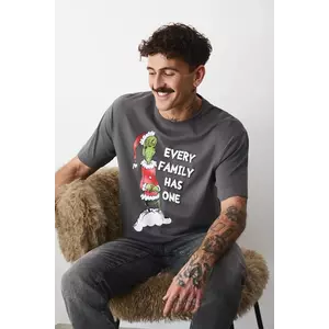 Medicine tricou din bumbac culoarea gri, cu imprimeu imagine