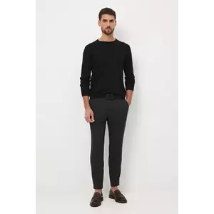 Medicine pantaloni culoarea gri, drept imagine