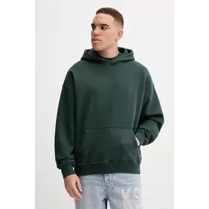 Abercrombie & Fitch bluză culoarea verde, cu glugă, uni, KI122-5529-300 imagine