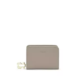 Tous portofel de piele FOLD culoarea gri, 2002306044 imagine