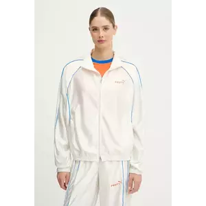 Puma bluză PUMA x FENTY culoarea bej, cu imprimeu, 633626 imagine