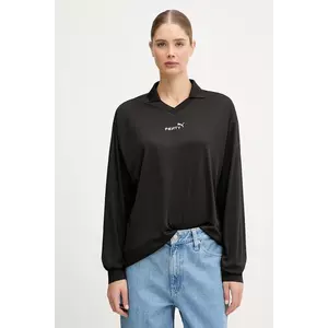 Puma longsleeve PUMA x FENTY culoarea negru, 633786 imagine