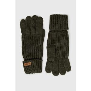 Barbour manusi Saltburn femei, culoarea verde imagine