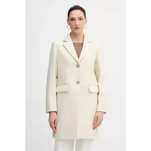 Sisley palton de lână culoarea maro, de tranzitie, 2JJYLN04N imagine