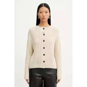 Marc O'Polo pulover de lana culoarea bej, 508605460209 imagine