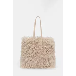 United Colors of Benetton geantă culoarea bej, 62P0DY08R imagine