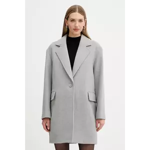 BOSS Orange haină cu lână culoarea gri, 50548660 imagine