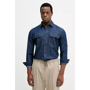 Sisley cămașă jeans cu guler clasic, regular, 51WVSQ04V imagine