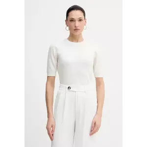 Sisley pulover din amestec de lână culoarea bej, light, 1SBXM106L imagine