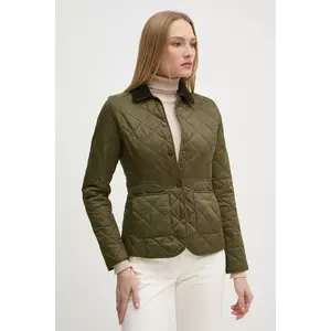 Barbour geaca femei, culoarea verde, de tranzitie imagine