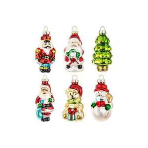 set de globuri de crăciun 6-pack imagine