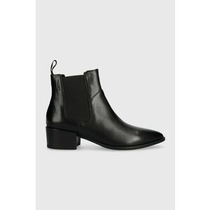 Vagabond Shoemakers cizme de piele MARJA femei, culoarea negru, cu toc drept, 5613.101.20 imagine
