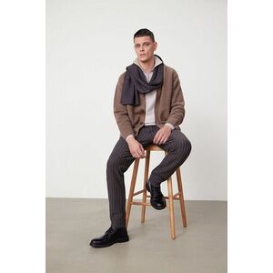 Medicine cardigan culoarea maro imagine