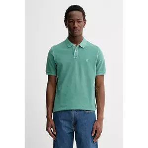 Marc O'Polo polo de bumbac culoarea verde, uni, M26226653000 imagine