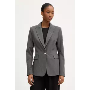 Morgan sacou culoarea gri, un singur rând de nasturi, cu imprimeu, VBOKY.F imagine