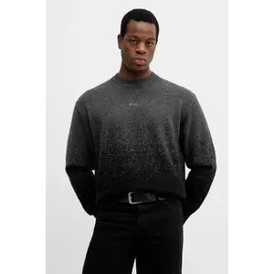 BOSS Orange pulover de lână culoarea gri, 50548701 imagine