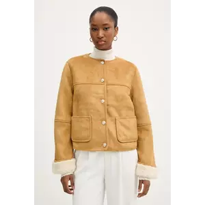 Morgan geacă culoarea maro, de tranziție, GPOLI imagine