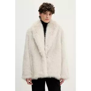 Sandro Ferrone palton culoarea bej, S15YBFGENNY imagine