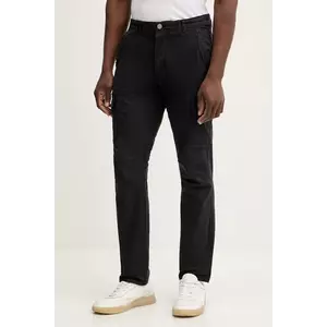 Aeronautica Militare pantaloni culoarea bleumarin, drept, PA1633UCT03399 imagine