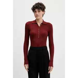 Sisley pulover din amestec de lână culoarea roșu, light, 1QNQL300E imagine