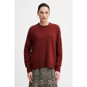 Sisley pulover din amestec de lână culoarea roșu, light, 18AYM103K imagine
