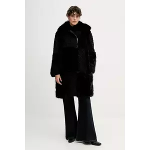 Dkny palton culoarea negru imagine