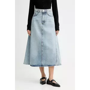 Marc O'Polo fustă jeans midi, evazați, 5000007233 imagine