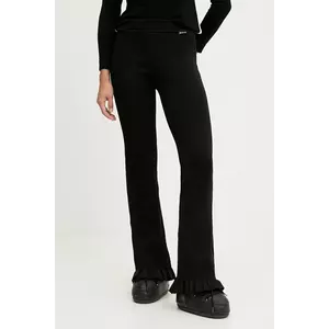 Newland leggins sport LADY RIB LEGGINGS culoarea negru, uni, N46824.15 imagine