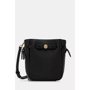 Tory Burch poșetă de piele Roby Small culoarea negru, 171002-001 imagine