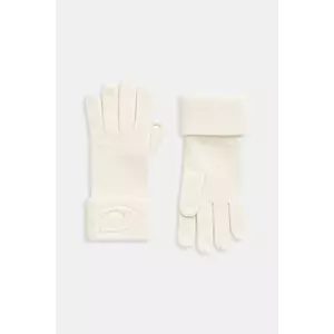 Coach mănuși cu lână culoarea bej, 29CCM98 imagine