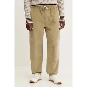 Mammut pantaloni Mammut x Cabourn Direttissima culoarea verde, drept, high waist, 1022.02830 imagine