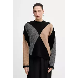 Barbour pulover din amestec de lână SABRINA culoarea negru, LKN1678 imagine