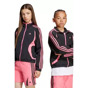 adidas Originals bluză copii culoarea negru, cu imprimeu, JY6324 imagine