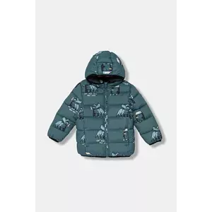 United Colors of Benetton geacă copii culoarea verde, 23ANGN047 imagine