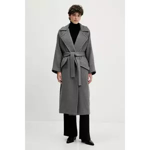 Sandro Ferrone haină cu lână culoarea gri, S18YBFRADA imagine