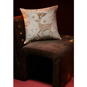 Medicine fata de perna decorativa culoarea bej imagine