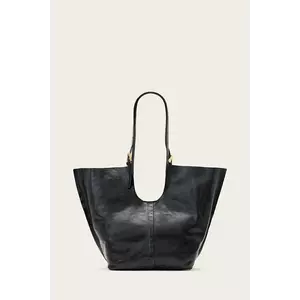 AllSaints poșetă de piele ARA culoarea rosu, W284XD imagine