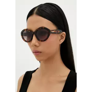 Moschino ochelari de soare culoarea maro, MOS200/S imagine