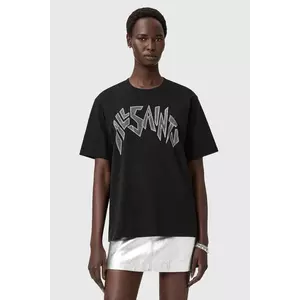 AllSaints tricou din bumbac culoarea negru, W145JD imagine