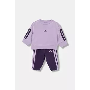 adidas trening bebeluși 2-pack culoarea violet, JV9854 imagine