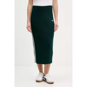 adidas Originals fustă Knit 3s midi, creion, JW2662 imagine