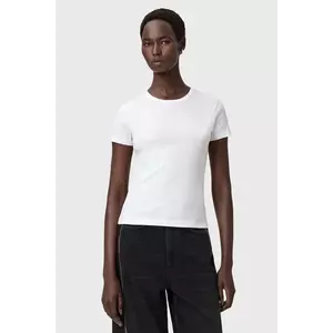 AllSaints tricou din bumbac culoarea alb, W285JC imagine
