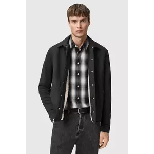 AllSaints geacă culoarea negru, de tranziție, M041OD imagine