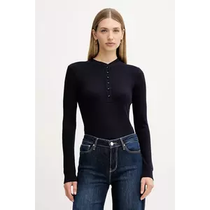 MAX&Co. mânecă lungă cu lână culoarea bleumarin, 2526946014200 imagine