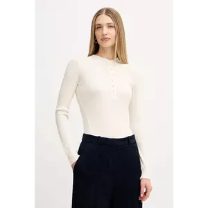 MAX&Co. mânecă lungă cu lână culoarea bej, 2526946014200 imagine