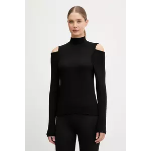 Sportalm longsleeve Afendita culoarea negru, cu turtleneck, 250266 imagine